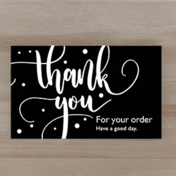 🆑 Thank You Cards 2 Styles Pack of 50 - Picture 5 of 9